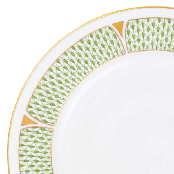 Art Deco Green Dinnerware by Herend | Kneen & Co Art Deco Green Dinnerware by Herend | Kneen & Co