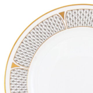 Art Deco Grey Dinnerware by Herend | Kneen & Co Art Deco Grey Dinnerware by Herend | Kneen & Co
