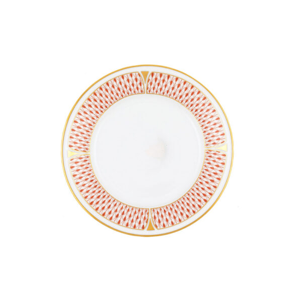 VVHNKH-02515-0-00-Bread-and-Butter-Art-deco-Rust-Herend Herend Art Deco Rust | Kneen & Co