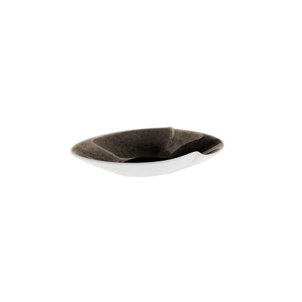 Hering Berlin Evolution Obsidian Small Oval Dish | Kneen & Co Hering Berlin Evolution Obsidian Small Oval Dish | Kneen & Co
