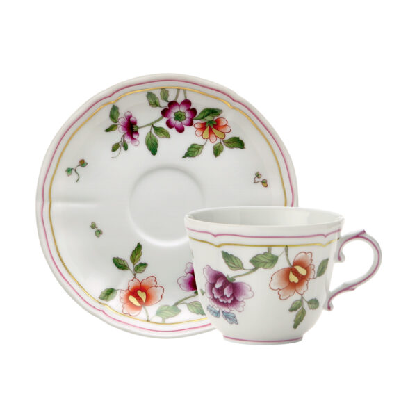 Kneen & Co | Ginori 1735 Granduca Coreana Coffee Cup & Saucer