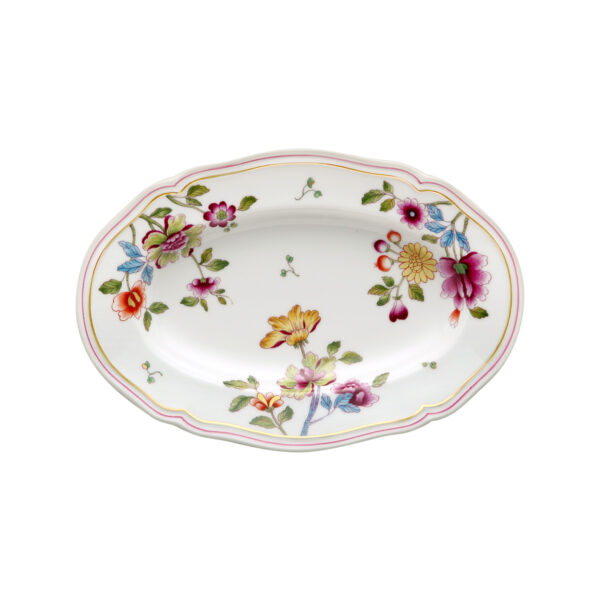 003RG00-Coreana-TableWare-pickleDish-1200x1200 Kneen & Co | Ginori 1735 Granduca Coreana Oval Pickle Dish