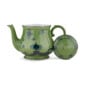 Ginori 1735 Oriente Italiano Malachite Teapot with Cover for 6 | Kneen & Co