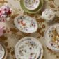 Ginori Granduca Dinnerware Mood Image on Tablecloth