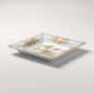 Ginori 1735 Oriente Italiano Aurum Large Squared Vide Poche | Kneen & Co
