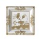 Ginori 1735 Oriente Italiano Aurum Large Squared Vide Poche | Kneen & Co