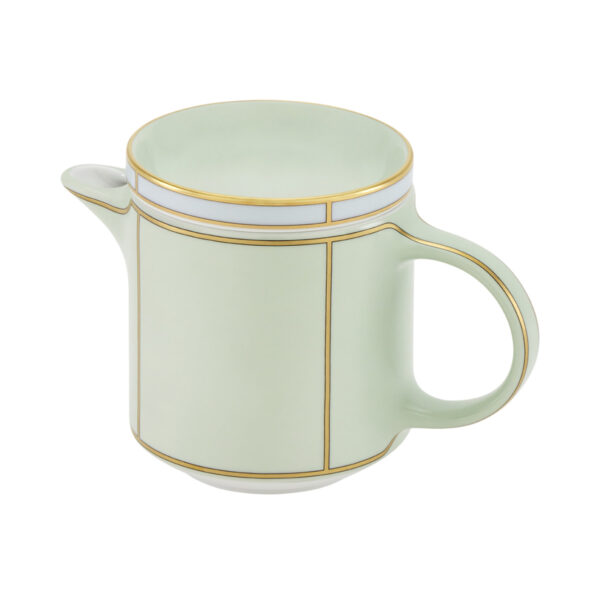 Ginori 1735 Diva Verde Colonna Coffeepot With Cover | Kneen & Co