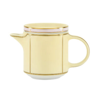 Ginori 1735 Diva Giallo Colonna Coffeepot With Cover | Kneen & Co