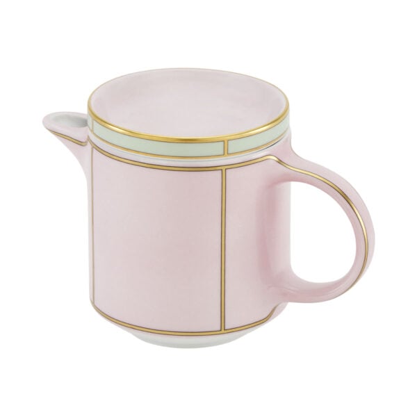 Ginori 1735 Diva Rosa Colonna Coffeepot With Cover | Kneen & Co