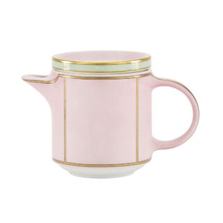 Ginori 1735 Diva Rosa Colonna Coffeepot With Cover | Kneen & Co
