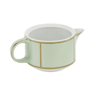 Ginori 1735 Diva Verde Colonna Milk Jug | Kneen & Co