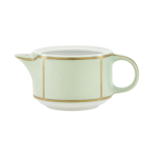 Ginori 1735 Diva Verde Colonna Milk Jug | Kneen & Co