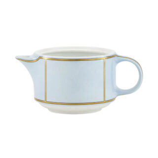Ginori 1735 Diva Celeste Colonna Milk Jug | Kneen & Co