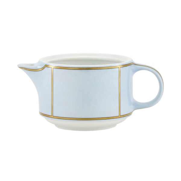 Ginori 1735 Diva Celeste Colonna Milk Jug | Kneen & Co