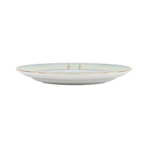 Ginori 1735 Diva Verde Colonna Dessert Plate | Kneen & Co