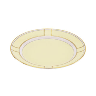 Ginori 1735 Diva Giallo Colonna Dessert Plate | Kneen & Co
