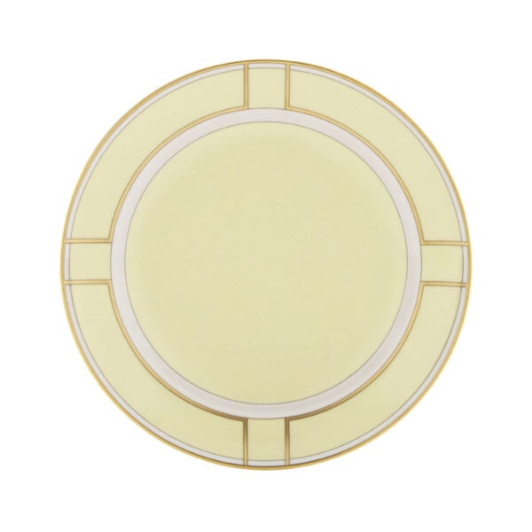 Ginori 1735 Diva Giallo Colonna Dessert Plate | Kneen & Co
