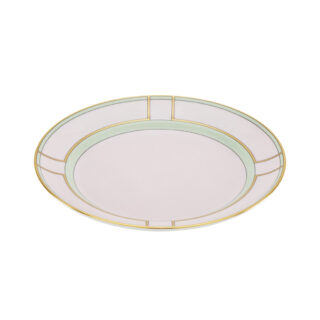 Ginori 1735 Diva Rosa Colonna Dessert Plate | Kneen & Co