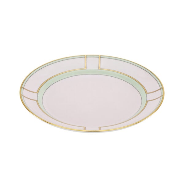 GINORI-DIVA-008RG00_FPT110010200G00134902-1-1200sq-100KB Ginori 1735 Diva Rosa Colonna Dessert Plate | Kneen & Co
