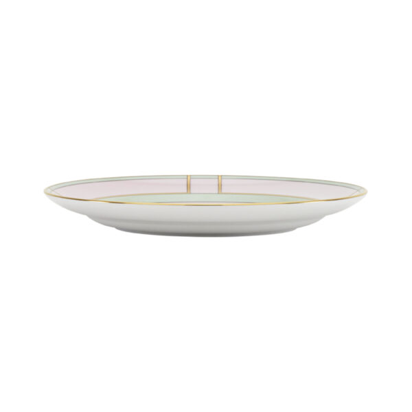 GINORI-DIVA-008RG00_FPT110010200G00134902-3-1200sq-100KB Ginori 1735 Diva Rosa Colonna Dessert Plate | Kneen & Co