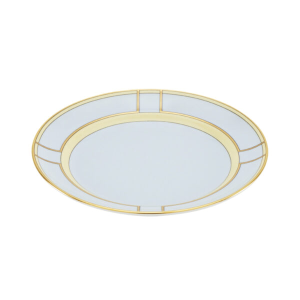 GINORI-DIVA-008RG00_FPT110010200G00134903-1-1200sq-100KB Ginori 1735 Diva Celeste Colonna Dessert Plate | Kneen & Co