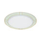 Ginori 1735 Diva Verde Colonna Flat Plate | Kneen & Co