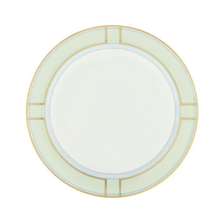 Ginori 1735 Diva Verde Colonna Flat Plate | Kneen & Co