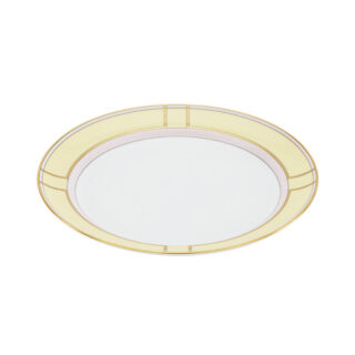 Ginori 1735 Diva Giallo Colonna Flat Plate | Kneen & Co