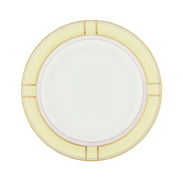 Ginori 1735 Diva Giallo Colonna Flat Plate | Kneen & Co