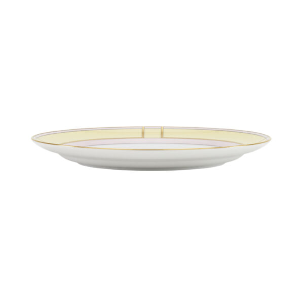 Ginori 1735 Diva Giallo Colonna Flat Plate | Kneen & Co