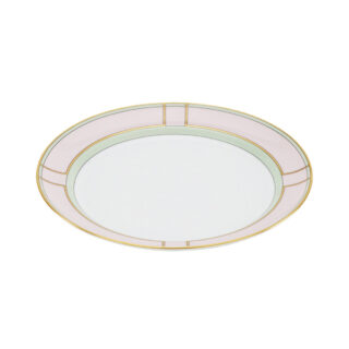 Ginori 1735 Diva Rosa Colonna Flat Plate | Kneen & Co