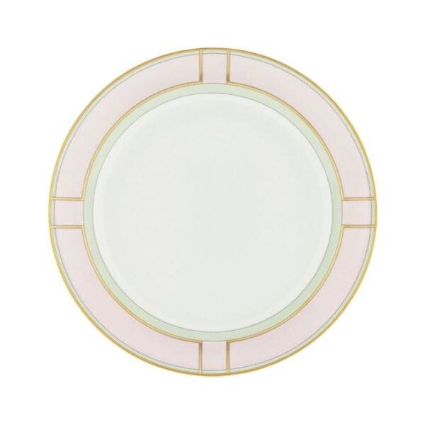 GINORI-DIVA-008RG00_FPT110010240G00134902-1200sq-100KB Ginori 1735 Diva Rosa Colonna Flat Plate | Kneen & Co