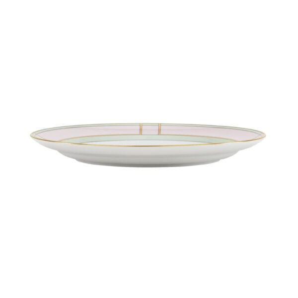 GINORI-DIVA-008RG00_FPT110010240G00134902-3-1200sq-100KB Ginori 1735 Diva Rosa Colonna Flat Plate | Kneen & Co