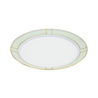 Ginori 1735 Diva Verde Colonna Dinner Plate | Kneen & Co