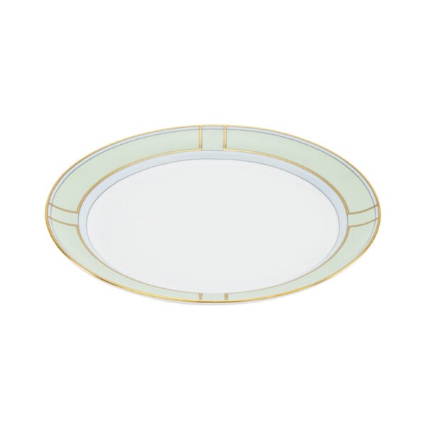 Ginori 1735 Diva Verde Colonna Dinner Plate | Kneen & Co