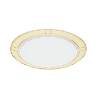 Ginori 1735 Diva Giallo Colonna Dinner Plate | Kneen & Co