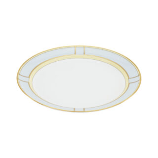 Ginori 1735 Diva Celeste Colonna Dinner Plate | Kneen & Co