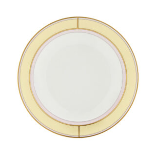 Ginori 1735 Diva Giallo Colonna Soup Plate | Kneen & Co