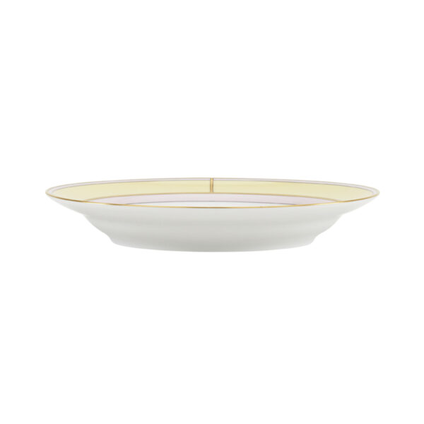 Ginori 1735 Diva Giallo Colonna Soup Plate | Kneen & Co