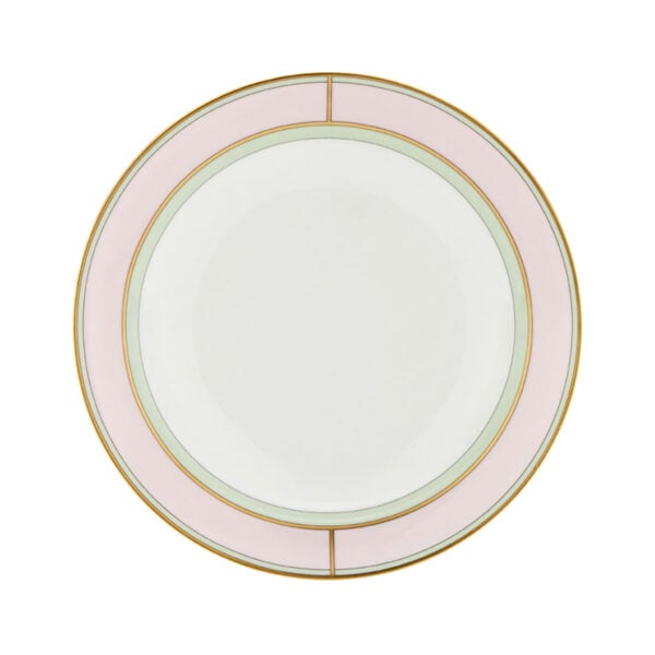 GINORI-DIVA-008RG00_FPT210010240G00134902-1200sq-100KB Ginori 1735 Diva Rosa Colonna Soup Plate | Kneen & Co