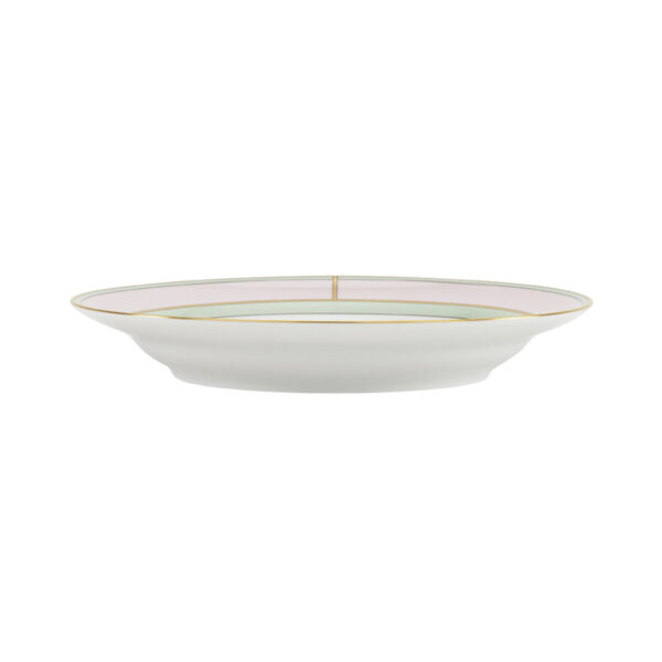 GINORI-DIVA-008RG00_FPT210010240G00134902-3-1200sq-100KB Ginori 1735 Diva Rosa Colonna Soup Plate | Kneen & Co