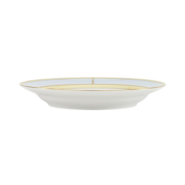 Ginori 1735 Diva Celeste Colonna Soup Plate | Kneen & Co
