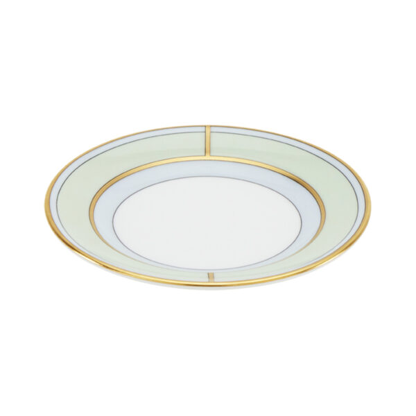 Ginori 1735 Diva Verde Colonna Coffee Saucer | Kneen & Co
