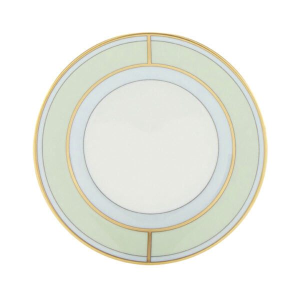 Ginori 1735 Diva Verde Colonna Coffee Saucer | Kneen & Co