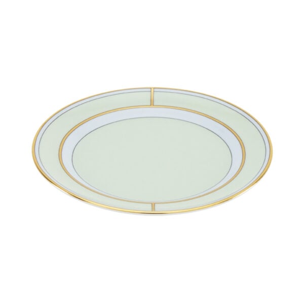 Ginori 1735 Diva Verde Colonna Tea Saucer And Bread Plate | Kneen & Co