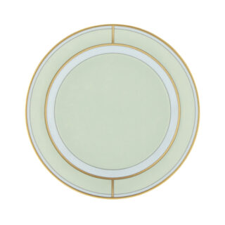 Ginori 1735 Diva Verde Colonna Tea Saucer And Bread Plate | Kneen & Co