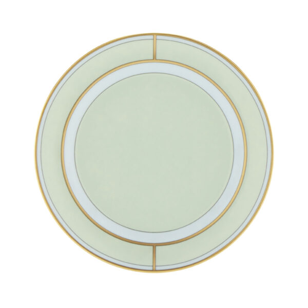 Ginori 1735 Diva Verde Colonna Tea Saucer And Bread Plate | Kneen & Co