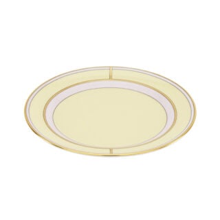 Ginori 1735 Diva Giallo Colonna Tea Saucer And Bread Plate | Kneen & Co