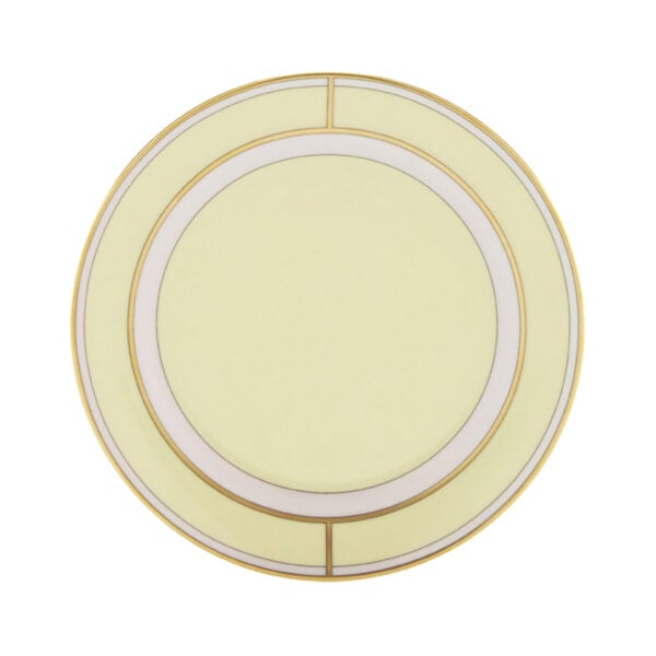 GINORI-DIVA-008RG00_FPT401010170G00134901-1200sq-100KB Ginori 1735 Diva Giallo Colonna Tea Saucer And Bread Plate | Kneen & Co