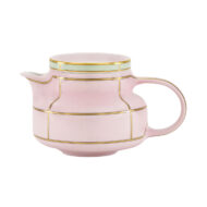 Ginori 1735 Diva Rosa Colonna Teapot With Cover